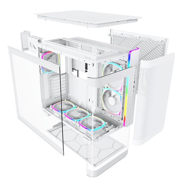 MONTECH CASE KING 95 PRO WHITE - Vektra Computers LLC MONTECH CASE KING 95 PRO WHITE - Vektra Computers LLC